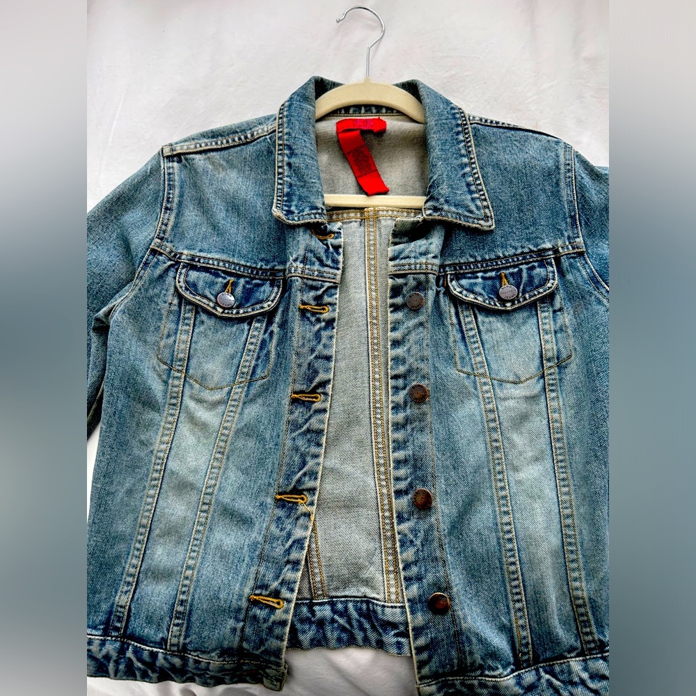 Bcbg women’s denim jacket, size medium